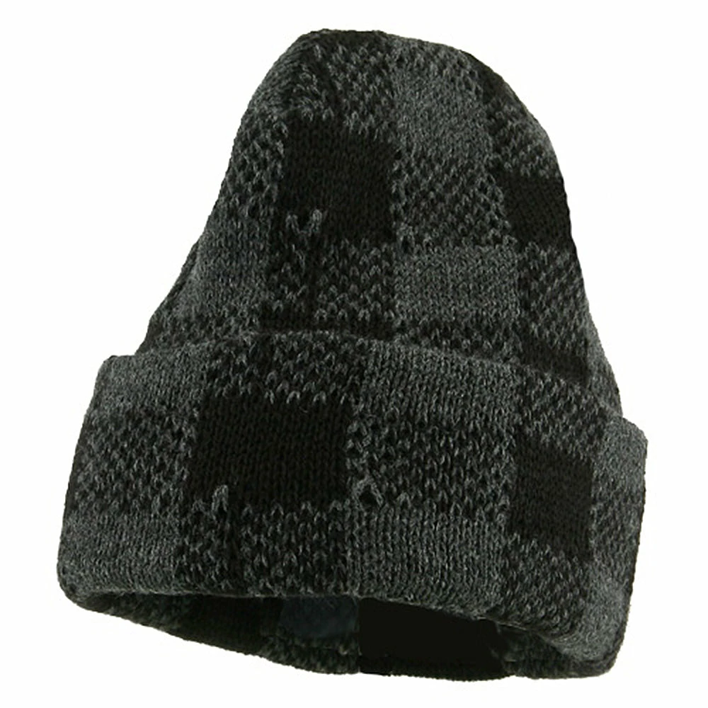 Artex Buffalo Plaid Cuff Beanie Hat 18 Artex Buffalo Plaid Cuff Beanie Hat - Image 16