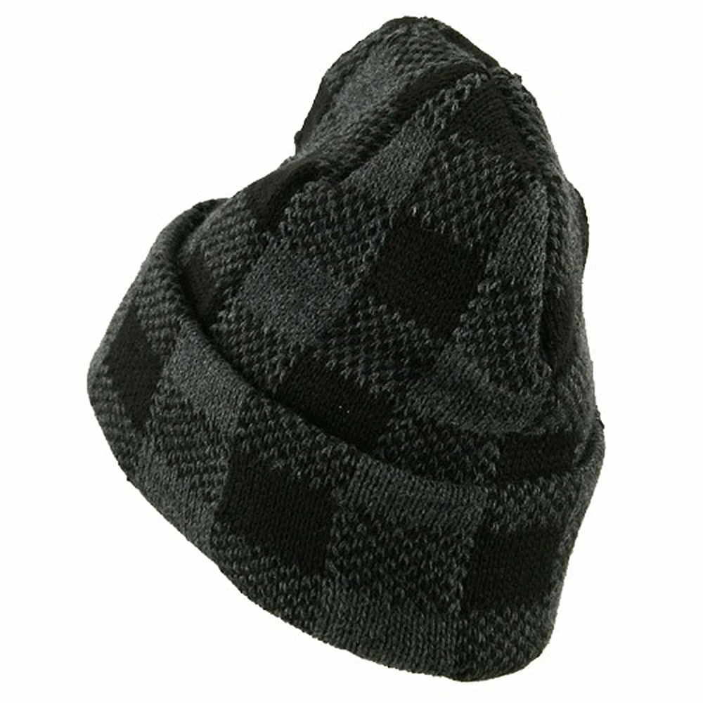 Artex Buffalo Plaid Cuff Beanie Hat 20 Artex Buffalo Plaid Cuff Beanie Hat - Image 18