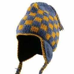 Rasta World Checker Jacquard Beanie -Adams Shop 1234353258 4
