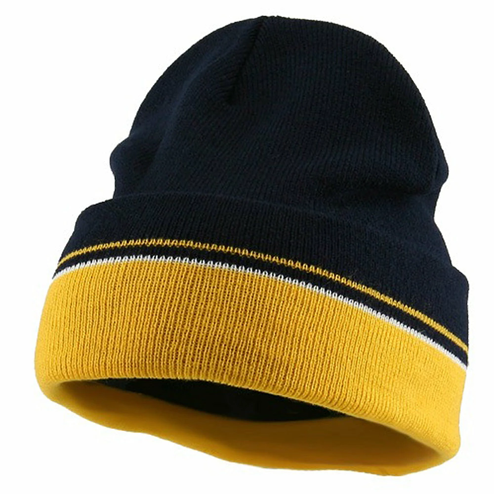 Cameo Two Tone Cuff Knitting Beanie 23 Cameo Two Tone Cuff Knitting Beanie - Image 21