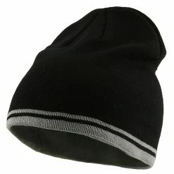 Outdoor Acrylic Cotton Striped Knit Beanie 72 Outdoor Acrylic Cotton Striped Knit Beanie -Adams Shop 1234428326 10