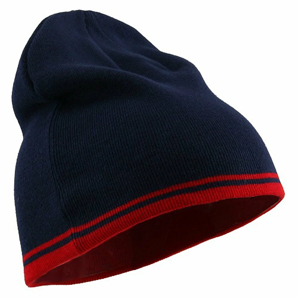Outdoor Acrylic Cotton Striped Knit Beanie 39 Outdoor Acrylic Cotton Striped Knit Beanie - Image 37