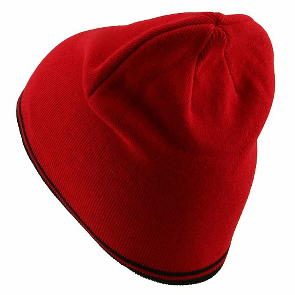 Outdoor Acrylic Cotton Striped Knit Beanie 10 Outdoor Acrylic Cotton Striped Knit Beanie - Image 8