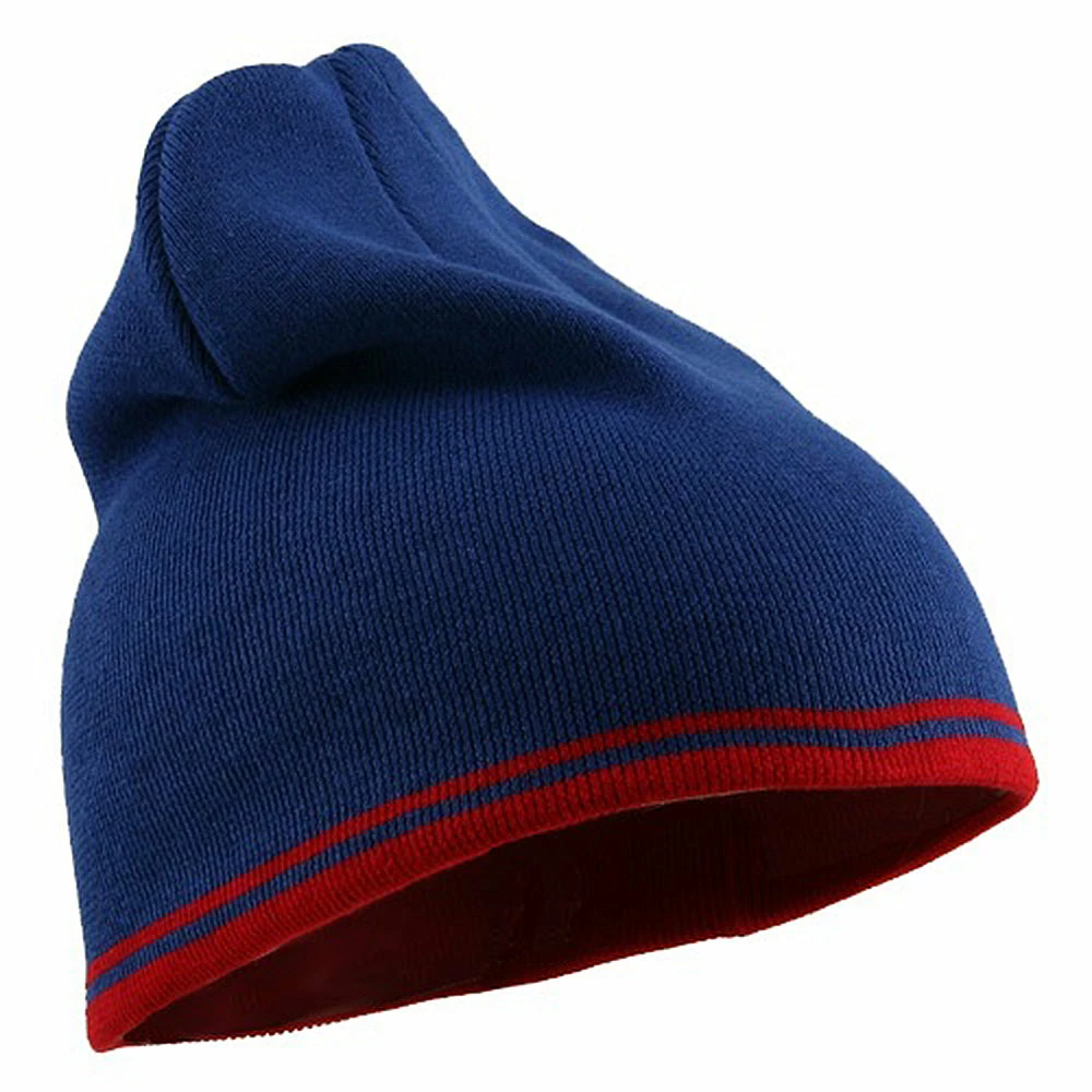 Outdoor Acrylic Cotton Striped Knit Beanie 14 Outdoor Acrylic Cotton Striped Knit Beanie - Image 12