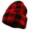 Artex Buffalo Plaid Cuff Beanie Hat -Adams Shop 1234431466 4