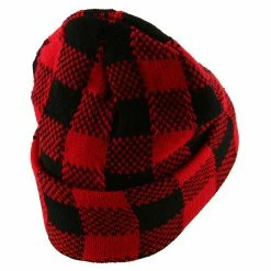 Artex Buffalo Plaid Cuff Beanie Hat 30 Artex Buffalo Plaid Cuff Beanie Hat -Adams Shop 1234431469 2