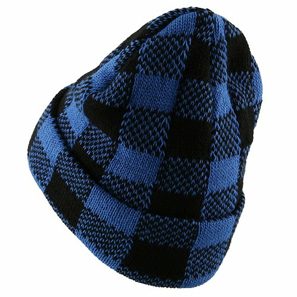 Artex Buffalo Plaid Cuff Beanie Hat 15 Artex Buffalo Plaid Cuff Beanie Hat - Image 13
