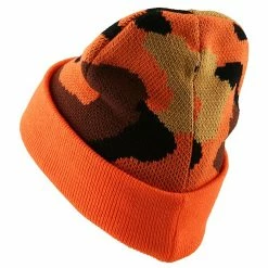 Cameo Camo Cuff Knit Cap -Adams Shop 1234432518 2