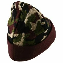 Cameo Camo Cuff Knit Cap -Adams Shop 1234432610 2