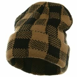Artex Buffalo Plaid Cuff Beanie Hat 47 Artex Buffalo Plaid Cuff Beanie Hat -Adams Shop 1239639903 4
