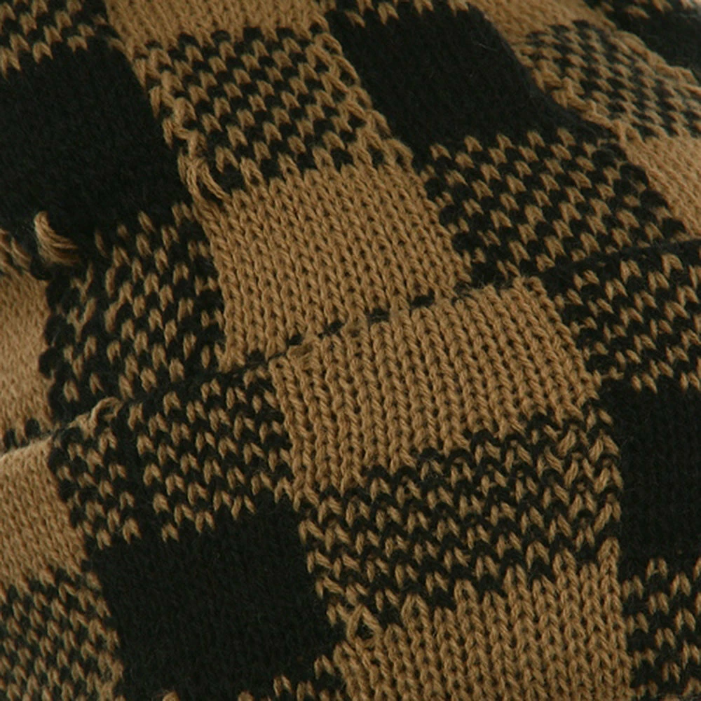 Artex Buffalo Plaid Cuff Beanie Hat 27 Artex Buffalo Plaid Cuff Beanie Hat - Image 25