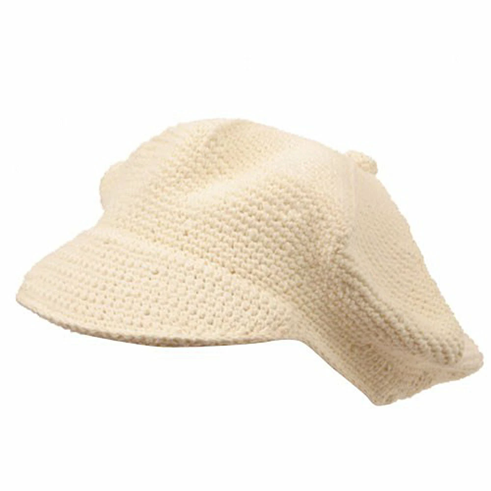 Rasta World Crocheted Newsboy Hats(02) 3 Rasta World Crocheted Newsboy Hats(02)