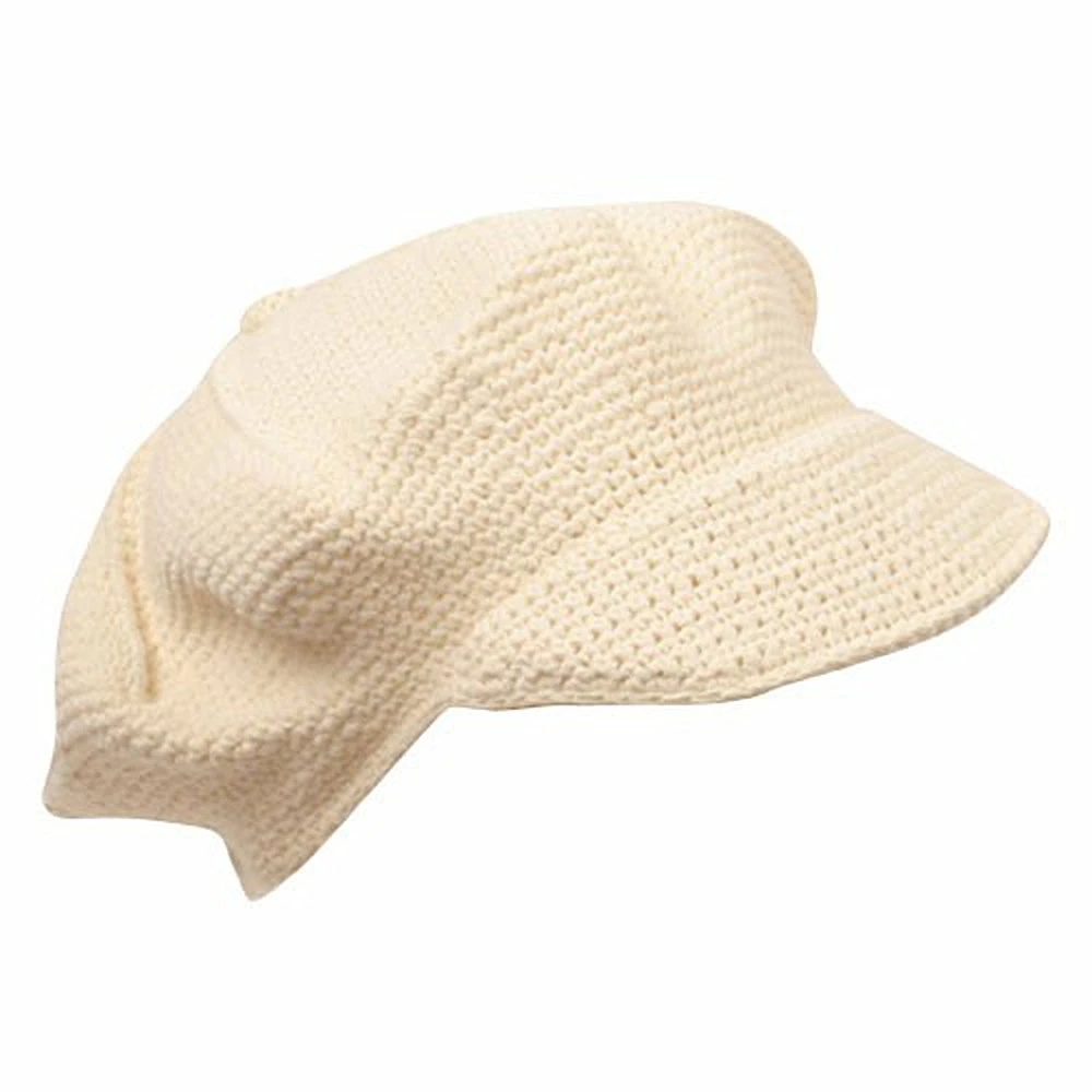 Rasta World Crocheted Newsboy Hats(02) 4 Rasta World Crocheted Newsboy Hats(02) - Image 2