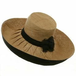 Something Special Raffia Two Tone Shapeable Hat