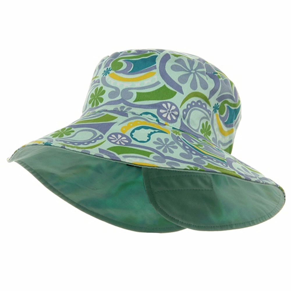 MG Ladies Floral Reversible Fashion Hat 8 MG Ladies Floral Reversible Fashion Hat - Image 6