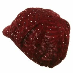 Something Special Glitter Newsboy Cap -Adams Shop 1241540018 4