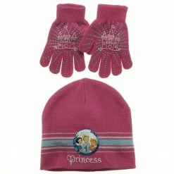 UBI/NYH Disney Princess Knit Hat And Glove Set