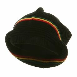 Rasta World Medium Crown New Rasta Beanie Hat -Adams Shop 1243518616 7