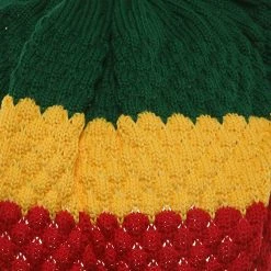 Rasta World 3-Tone Beanie Visors(02) -Adams Shop 1243617410 10