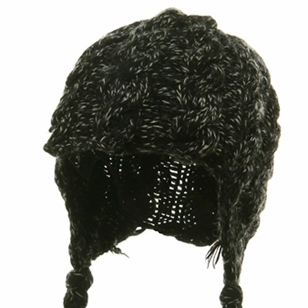 Broner Wool Blend Youth Cable Helmet Hat 3 Broner Wool Blend Youth Cable Helmet Hat