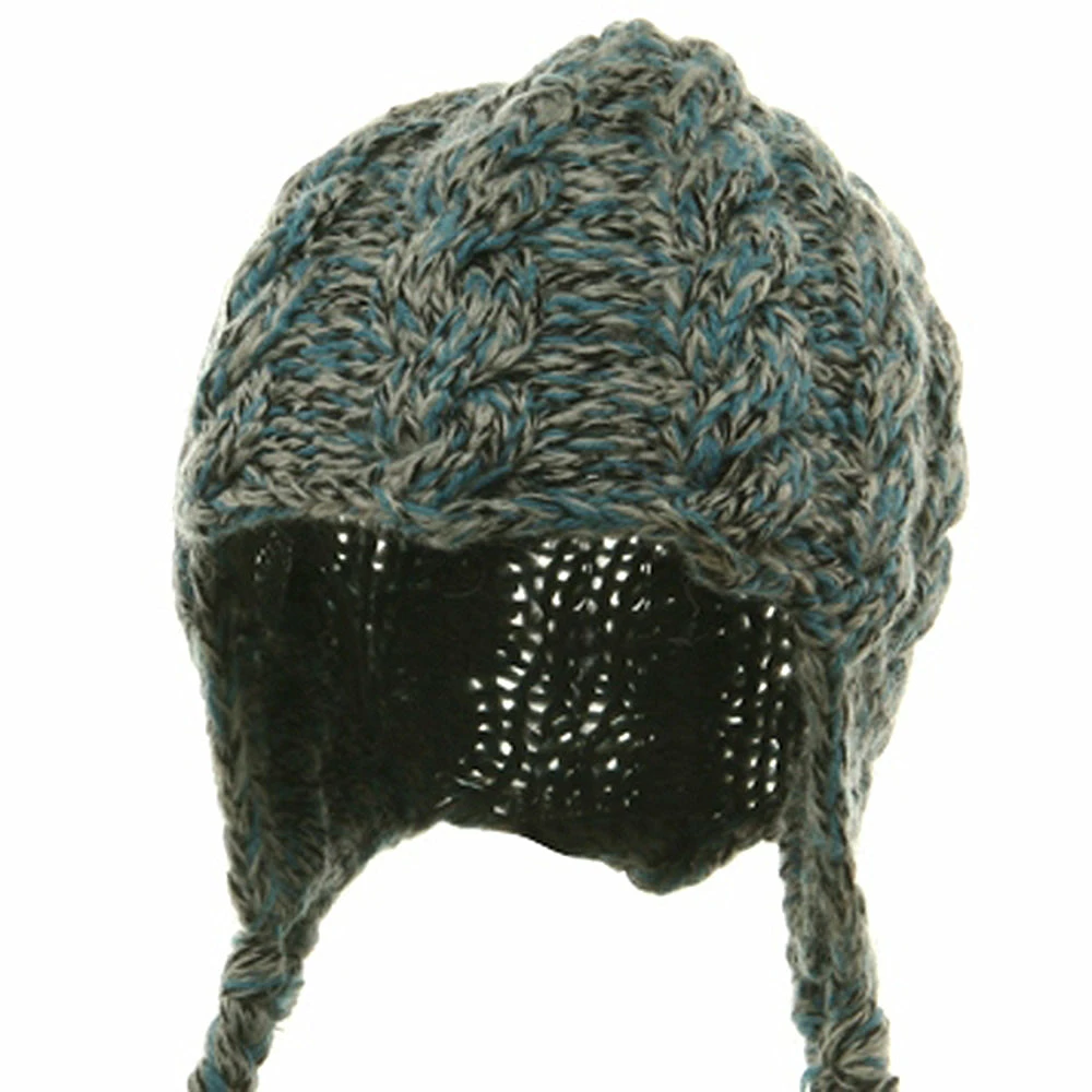 Broner Wool Blend Youth Cable Helmet Hat 8 Broner Wool Blend Youth Cable Helmet Hat - Image 6