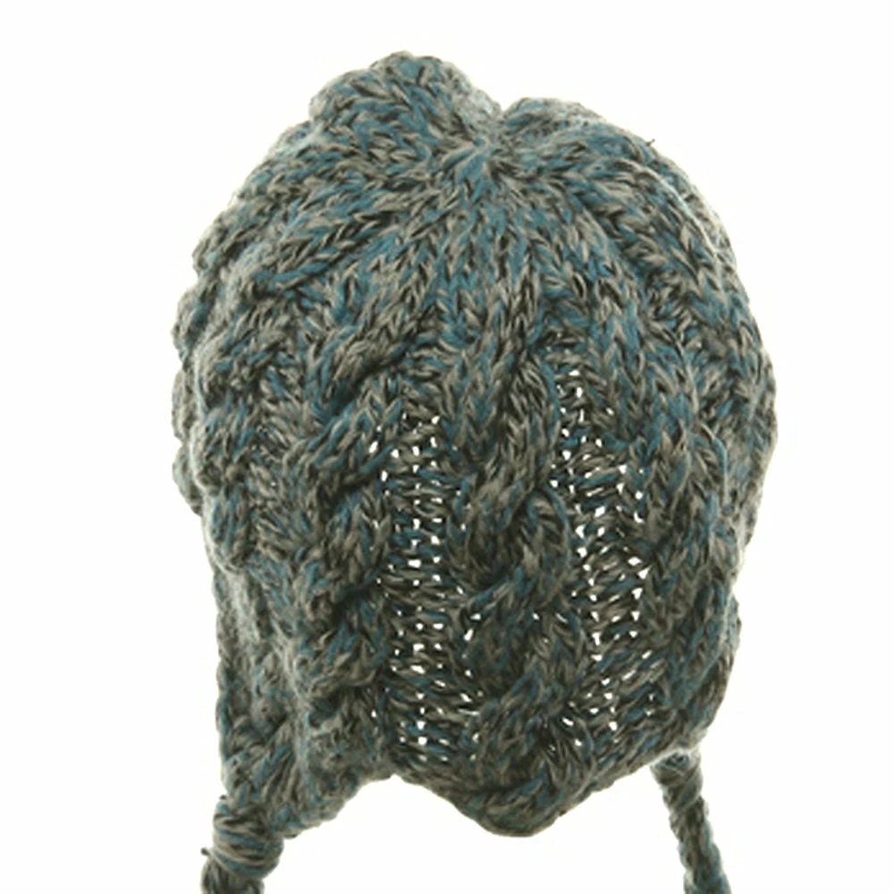 Broner Wool Blend Youth Cable Helmet Hat 9 Broner Wool Blend Youth Cable Helmet Hat - Image 7