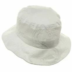 MG Ladies Embroidered Cotton Fashion Bucket Hat -Adams Shop 1244451966 2