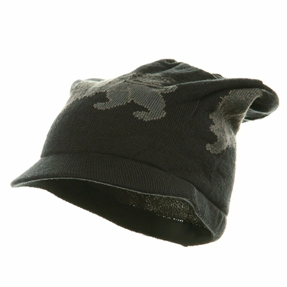 Rasta World Regular Lion Rasta Beanie Visor Hat 8 Rasta World Regular Lion Rasta Beanie Visor Hat - Image 6