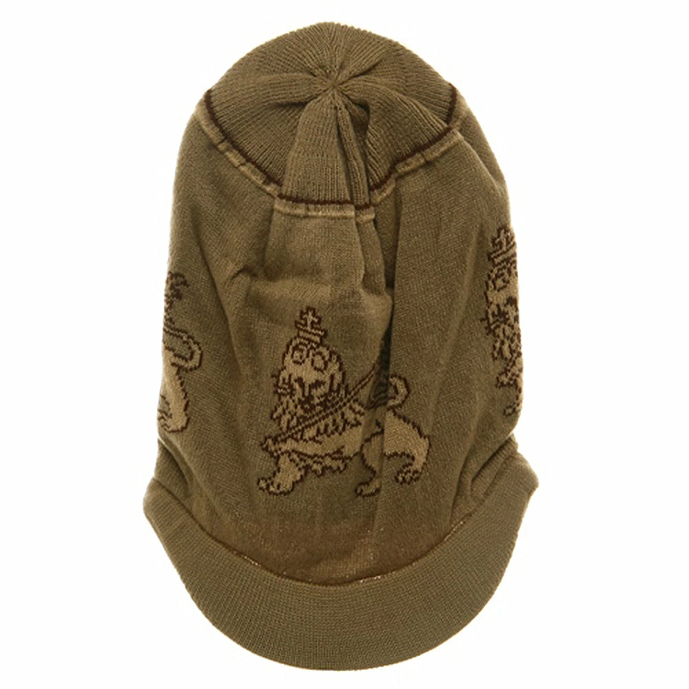 Rasta World Regular Lion Rasta Beanie Visor Hat 16 Rasta World Regular Lion Rasta Beanie Visor Hat - Image 14
