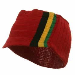 Rasta World Summer Military Beanie Visor -Adams Shop 1244646360 7