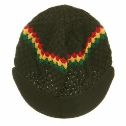 Rasta World Rasta Beanies Visor (05) -Adams Shop 1244646762 4