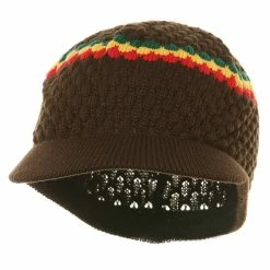 Rasta World Rasta Beanies Visor (05) -Adams Shop 1244646830 7