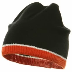 Adams Shop 14 Yupoong Tri Color Short Beanie