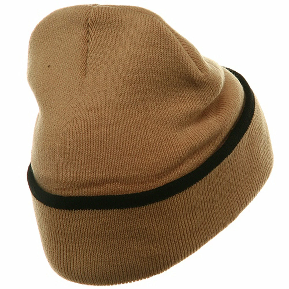 Cameo Color Trim Long Beanie 40 Cameo Color Trim Long Beanie - Image 38