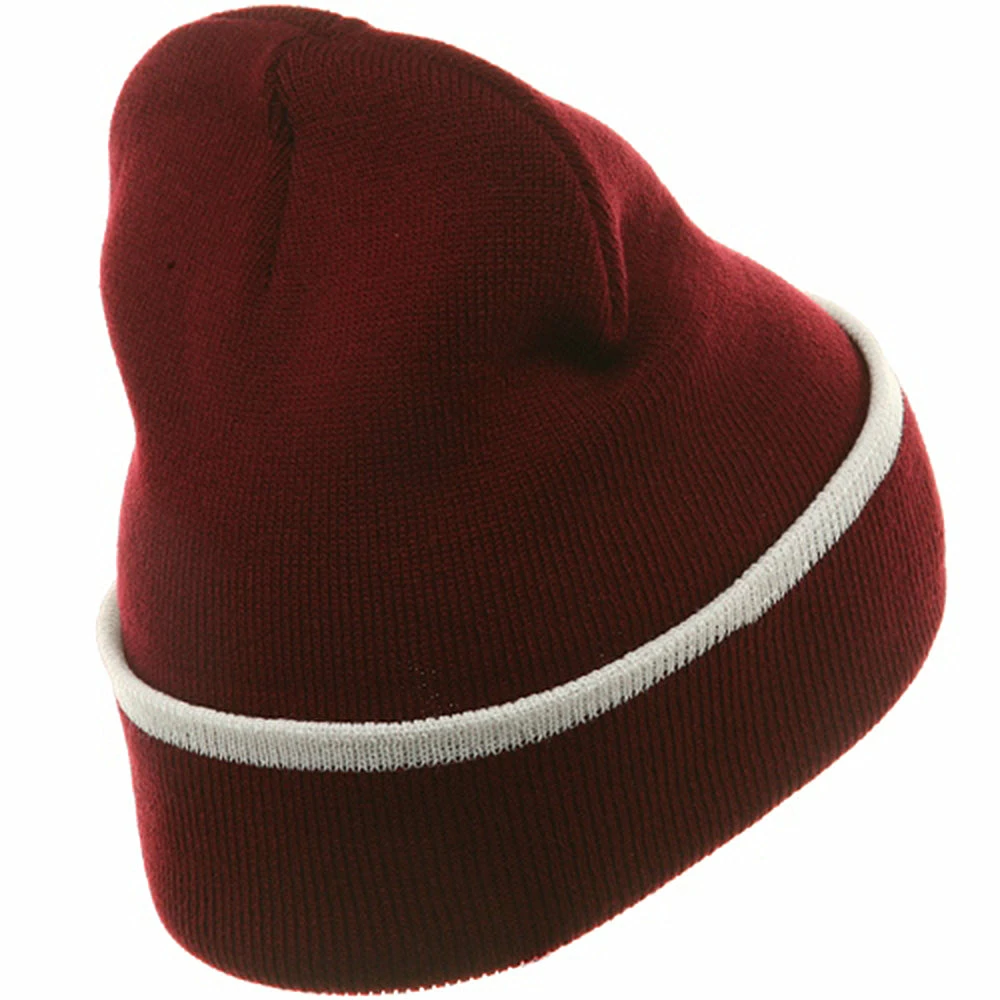 Cameo Color Trim Long Beanie 5 Cameo Color Trim Long Beanie - Image 3