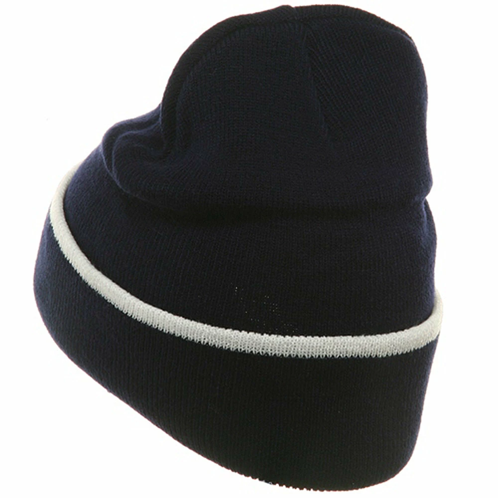 Cameo Color Trim Long Beanie 44 Cameo Color Trim Long Beanie - Image 42