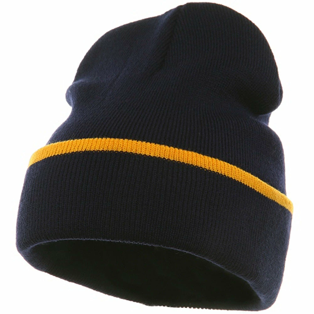 Cameo Color Trim Long Beanie 58 Cameo Color Trim Long Beanie - Image 56