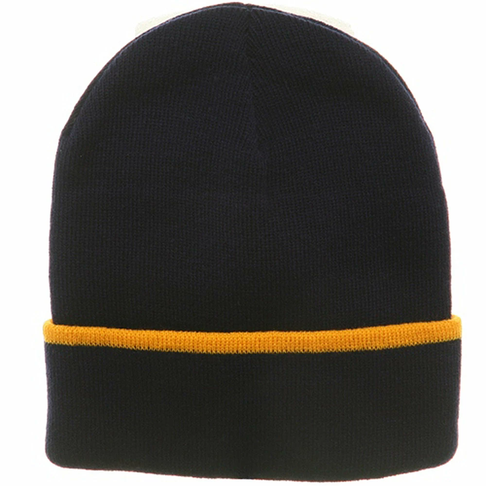 Cameo Color Trim Long Beanie 61 Cameo Color Trim Long Beanie - Image 59