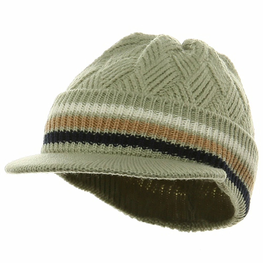 Rasta World Acrylic Rasta Beanie Visor 8 Rasta World Acrylic Rasta Beanie Visor - Image 6