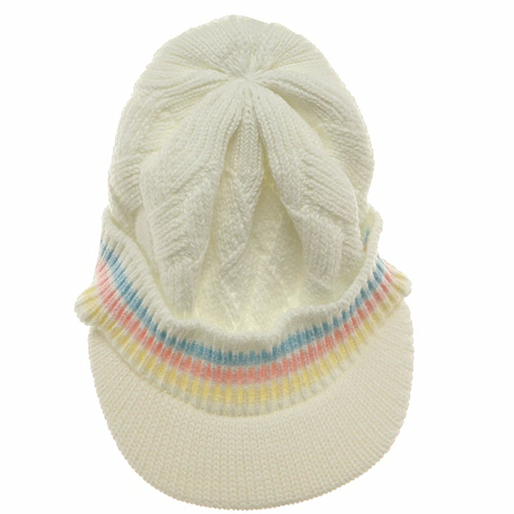 Rasta World Acrylic Rasta Beanie Visor 66 Rasta World Acrylic Rasta Beanie Visor - Image 64