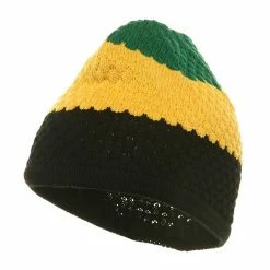 Rasta World Hand Crocheted Beanie (03) -Adams Shop 1245410063 7
