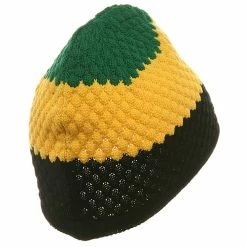 Rasta World Hand Crocheted Beanie (03) -Adams Shop 1245410065 3