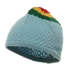 Rasta World Hand Crocheted Beanie (03) -Adams Shop 1245411190 7