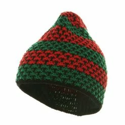 Rasta World Hand Crocheted Beanie (03) -Adams Shop 1245412139 7