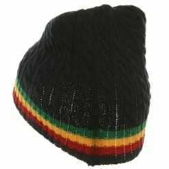 Rasta World Twister Skully Beanie -Adams Shop 1245768597 2
