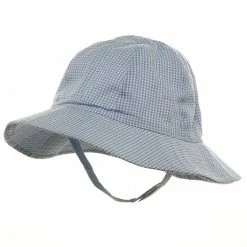 Artex Toddler Check Design Bucket Hat