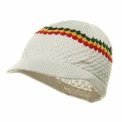 Rasta World Rasta Beanies Visor (05) -Adams Shop 1257509701 7