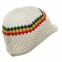 Rasta World Rasta Beanies Visor (05) -Adams Shop 1257509703 4