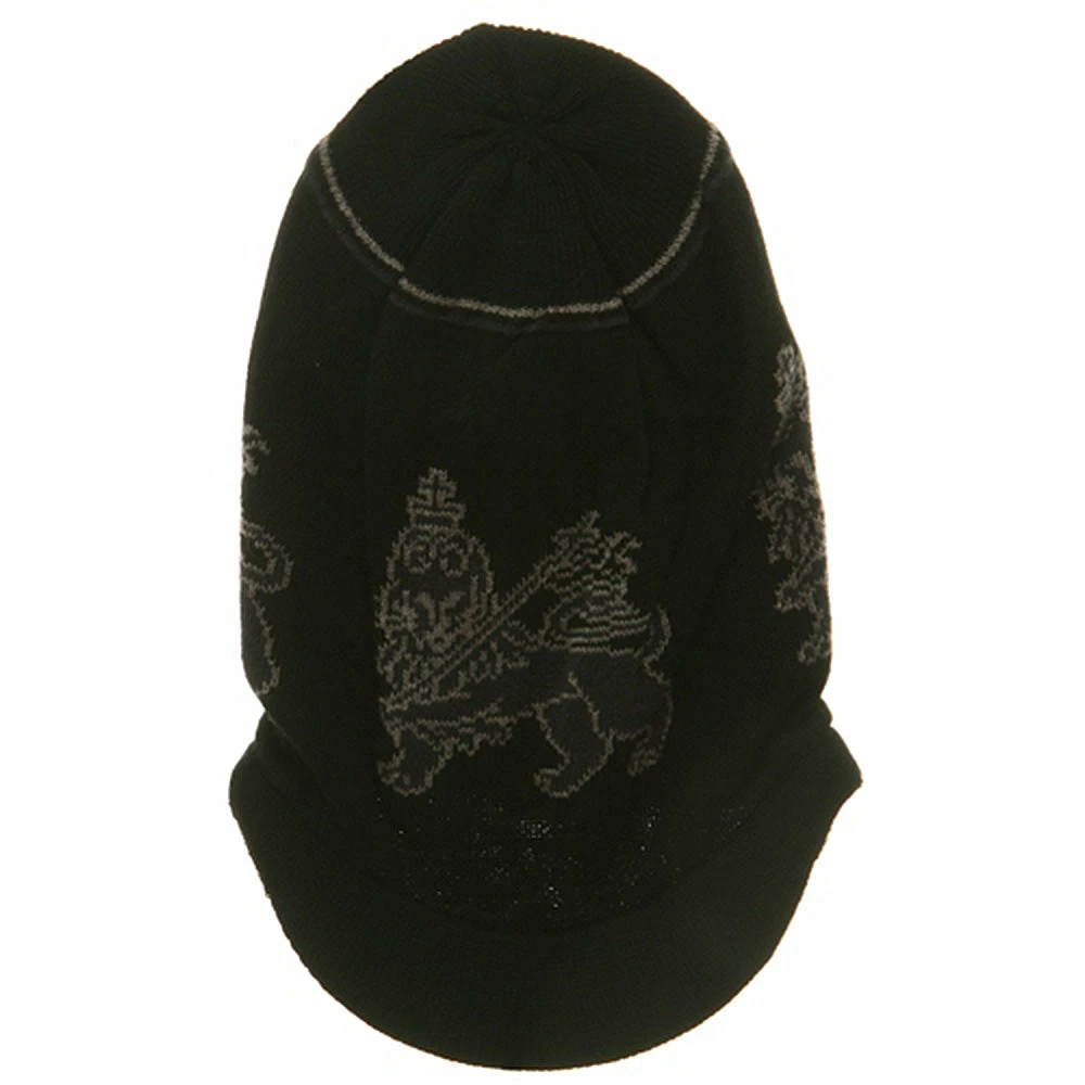 Rasta World Regular Lion Rasta Beanie Visor Hat 21 Rasta World Regular Lion Rasta Beanie Visor Hat - Image 19