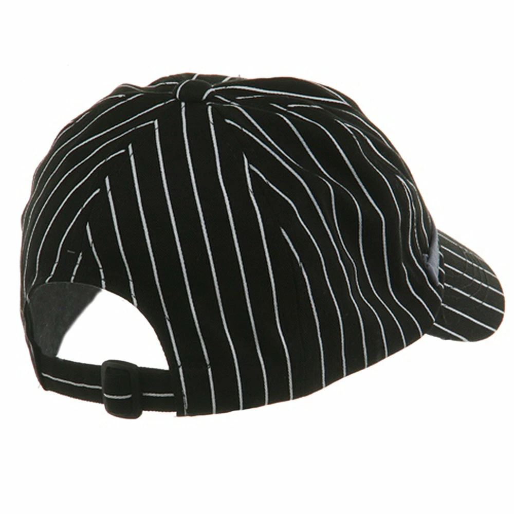 MG Ladies White Stripe 6 Panel Newsboy Hat 11 MG Ladies White Stripe 6 Panel Newsboy Hat - Image 9